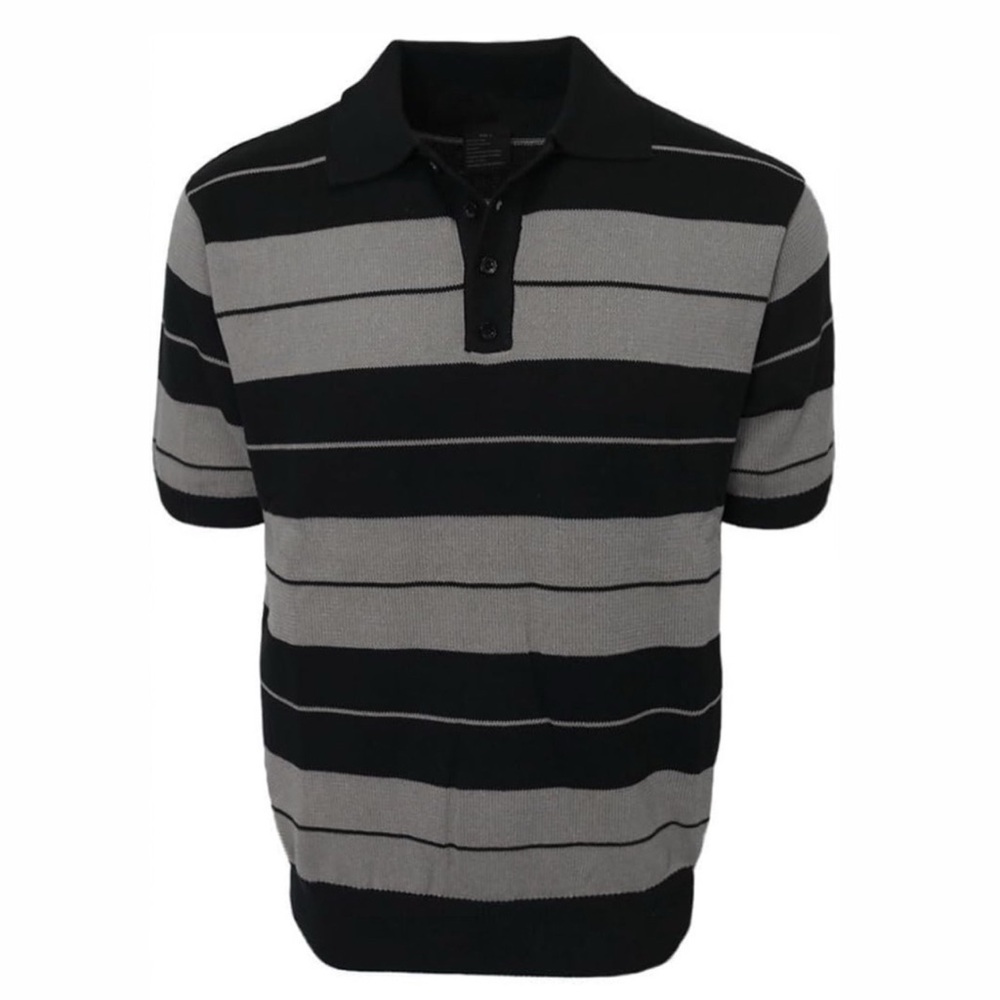 “Charlie Brown” S/S sweater FB County Black